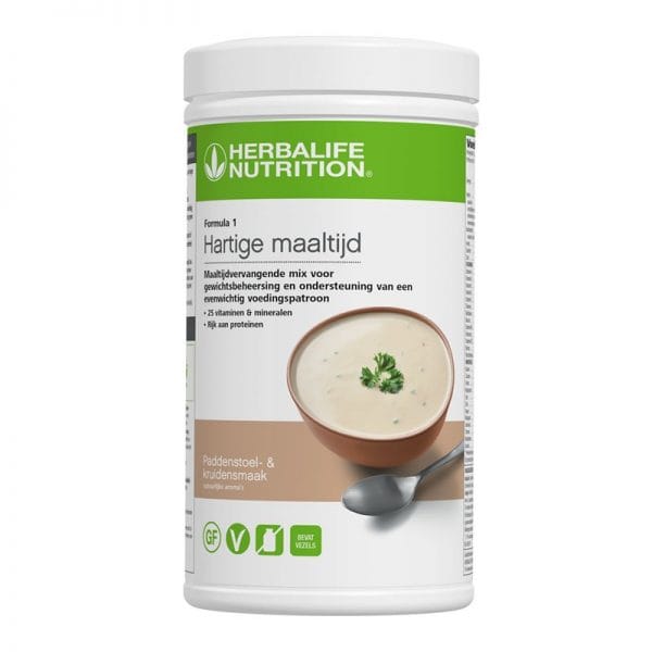 Herbalife F1 Hartige Paddenstoel- en Kruidensmaak 550 g
