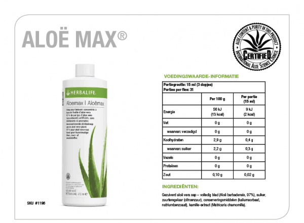 Herbalife Aloë Max Drank - Afbeelding 2