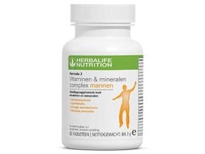 Formula 2 vitaminen mineralen complex mannen