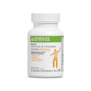 Formula 2 vitaminen mineralen complex mannen