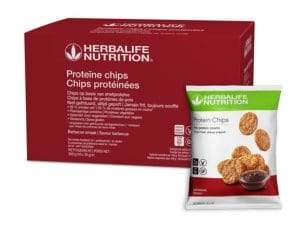 Herbalife Proteïne chips Barbecue (10 zakjes)