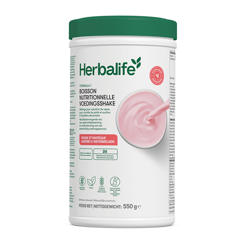 Formula 1 Voedingsshake Aardbei Watermeloen 550 g NIEUW !